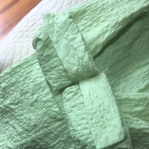 Coldwater Creek Silk Quilted Jacket Size PL Large Petite - Picture 17 of 17